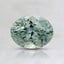 6.8x5.4mm Unheated Green Oval Montana Sapphire