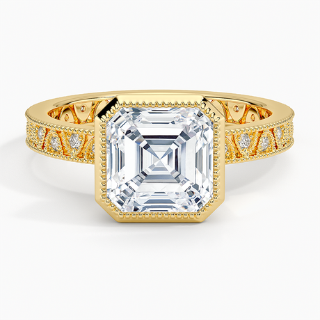 Sinclair Art Deco Diamond Ring - Brilliant Earth