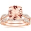 14KR Morganite Petite Luxe Twisted Vine Bridal Set (1/2 ct. tw.), smalltop view