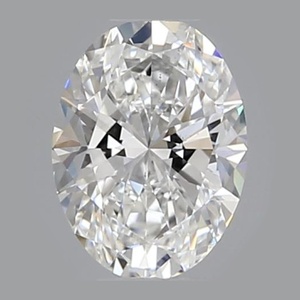 Oval diamond — real photo