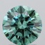 2.02 Ct. Fancy Vivid Round Lab Grown Diamond
