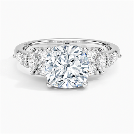 Platinum Jacqueline Diamond Ring