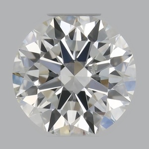 Round diamond — real photo