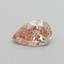 0.31 Ct. Fancy Vivid Pink Pear Lab Grown Diamond