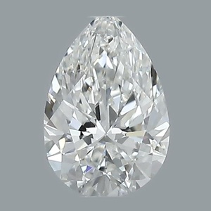 Pear diamond — real photo