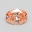 1.03 Ct. Fancy Intense Pink Oval Lab Grown Diamond