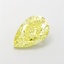 1.27 Ct. Fancy Intense Yellow Pear Lab Grown Diamond