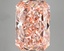 14.13 Ct. Fancy Pink Radiant Lab Grown Diamond