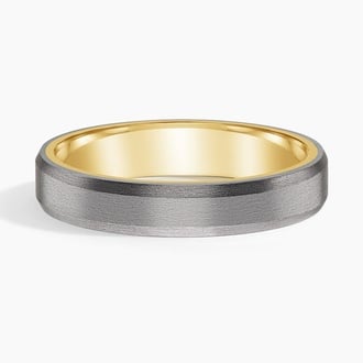 Endeavor 4.5mm Wedding Ring in 18K Yellow Gold