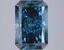 3.01 Ct. Fancy Vivid Blue Radiant Lab Grown Diamond