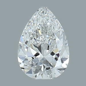 Pear diamond — real photo