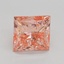 1.73 Ct. Fancy Vivid Pink Princess Lab Grown Diamond