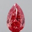 5.42 Ct. Fancy Vivid Brownish Pink Pear Lab Grown Diamond