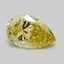 1.01 Ct. Fancy Intense Yellow Pear Lab Grown Diamond