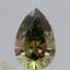 1.46 Ct. Fancy Intense  Green Pear Lab Grown Diamond