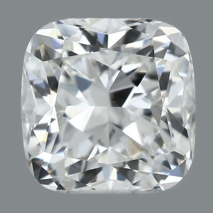 Cushion diamond — real photo