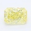1.37 Ct. Fancy Intense Yellow Radiant Lab Grown Diamond