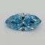 1.01 Ct. Fancy Vivid Blue Marquise Lab Grown Diamond