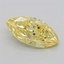 1.54 Ct. Fancy Yellow Marquise Lab Grown Diamond