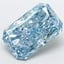 8.03 Ct. Fancy Vivid Blue Radiant Lab Grown Diamond