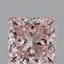1.93 Ct. Fancy Vivid Pink Princess Lab Grown Diamond