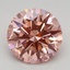 2.10 Ct. Fancy Vivid Pink Round Lab Grown Diamond