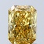 1.58 Ct. Fancy Vivid Yellow Radiant Lab Grown Diamond