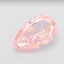 15.16 Ct. Fancy Intense Pink Pear Lab Grown Diamond