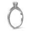 The Farmbrook Ring, smalltop view on a hand