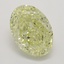 1.08 Ct. Fancy Light Yellow Oval Diamond