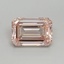 10.04 Ct. Fancy Intense Pink Emerald Lab Grown Diamond
