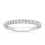 18K White Gold Amelie Three-Quarter Coverage Diamond Ring (1/2 ct. tw.), smalltop view