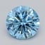 1.50 Ct. Fancy Vivid  Blue Round Lab Grown Diamond