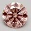 2.52 Ct. Fancy Intense Pink Round Lab Grown Diamond