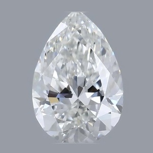 Pear diamond — real photo
