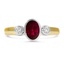 Retro Ruby Vintage Ring