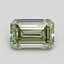 1.03 Ct. Fancy Intense Green Emerald Lab Grown Diamond