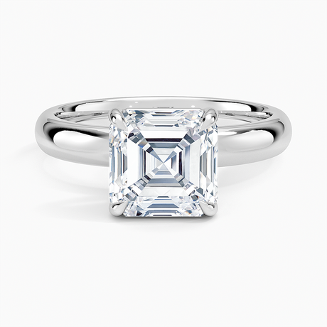 18K White Gold Audrey Perfect Fit 3mm Solitaire Ring