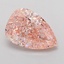 1.72 Ct. Fancy Vivid Pink Pear Lab Grown Diamond