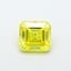 1.34 Ct. Fancy Vivid  Yellow Asscher Lab Grown Diamond
