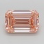 3.02 Ct. Fancy Intense  Pink Emerald Lab Grown Diamond