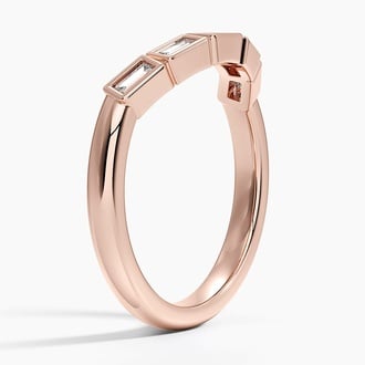 Bettina Contour Baguette Diamond Ring (1/4 ct. tw.)
