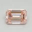 1.03 Ct. Fancy Intense Pink Emerald Lab Grown Diamond