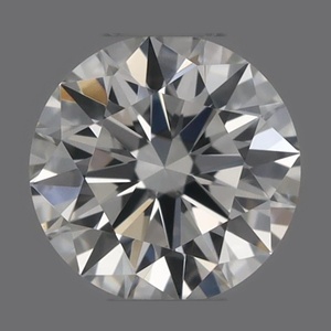Round diamond — real photo