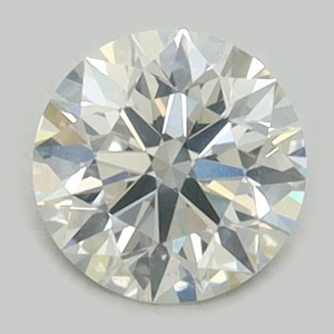 Round diamond — real photo
