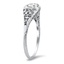 The Aari Ring, smalltop view on a hand