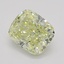 1.00 Ct. Fancy Light Yellow Cushion Diamond