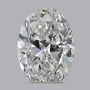 Oval diamond — real photo