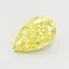 1.01 Ct. Fancy Intense Yellow Pear Lab Grown Diamond