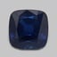 9.0mm  Blue  Cushion   Sapphire